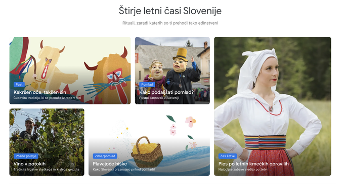 Pobuda Google Arts & Culture, ki zdaj zajema tudi Slovenijo, želi umetnost, tradicijo in dediščino približati na poučen in zabaven način, pri uresničevanju tega poslanstva izdatno pomagajo digitalne tehnologije, | Foto: Google Arts & Culture