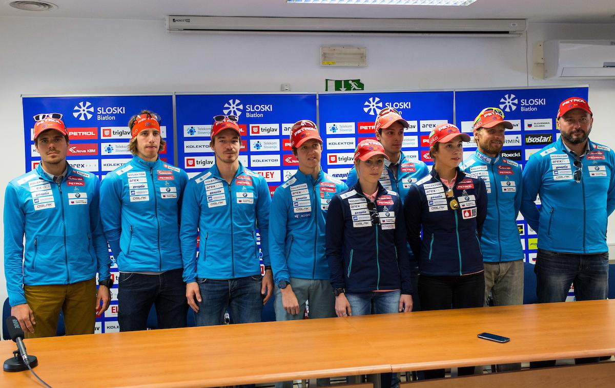 Biatlon slovenska reprezentanca | Foto Žiga Zupan/Sportida