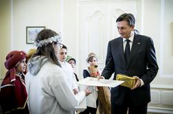Koledniki obiskali predsednika republike Pahorja in predsednika DZ Židana