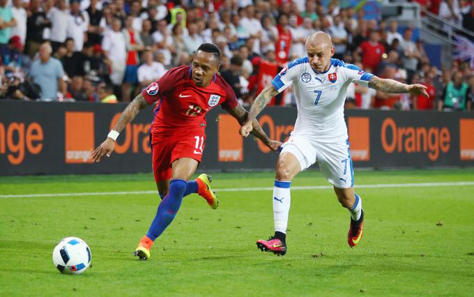 Barve domovine je branil tudi na uvodni tekmi kvalifikacij za SP 2018 proti Angliji (0:1). | Foto: Guliverimage/Getty Images