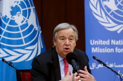 Guterres ostro nad svetovni gospodarski sistem, "ki koristi le bogatim državam"
