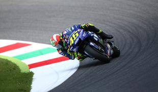 Valentino Rossi z novim rekordom proge dobil domače kvalifikacije