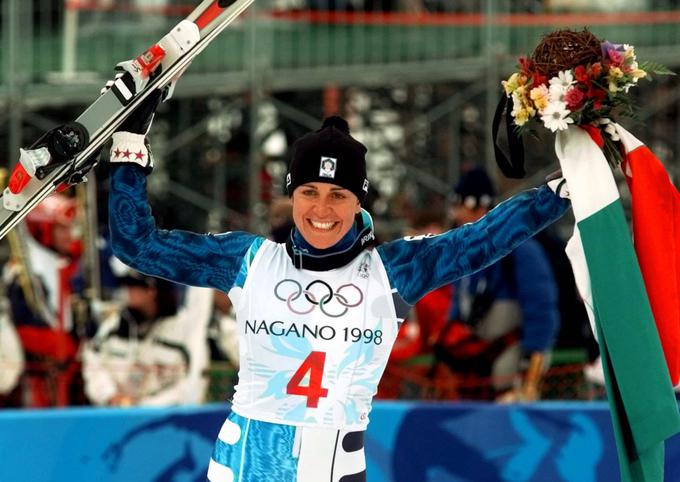 Deborah Compagnoni velja za eno največjih imen v italijanskem smučanju. V svoji zbirki ima tri naslove olimpijske in svetovne prvakinje in 16 zmag v svetovnem pokalu.  | Foto: Guliverimage/Vladimir Fedorenko