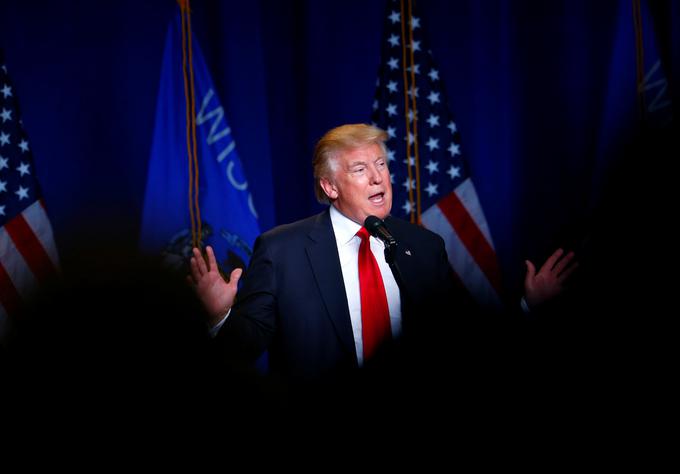 Trump bo imel v sredo težko pričakovani govor o imigracijski politiki. | Foto: Reuters