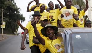 Ugandski predsednik osvojil še peti mandat