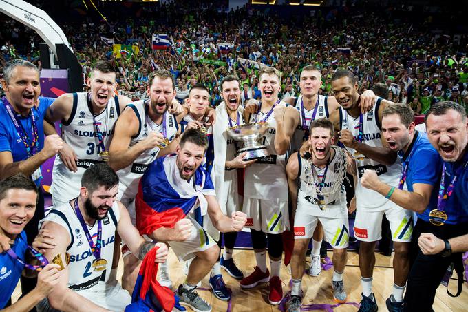 Sedem košarkarjev iz ekipe, ki je osvojila evropsko prvenstvo, bo zaigralo v novembrskih kvalifikacijah. | Foto: Vid Ponikvar
