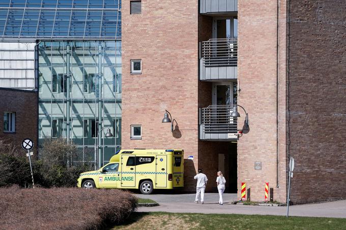 Norveškega kralja Haralda so zaradi okužbe pripeljali v bolnišnico Rikshospitalet v Oslu. | Foto: Reuters