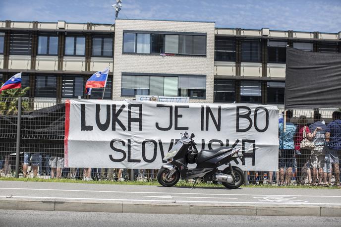 Luka Koper protest | Foto Matej Leskovšek