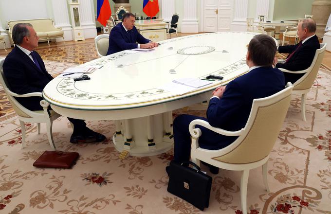 Milorad Dodik, Vladimir Putin | Foto: Reuters