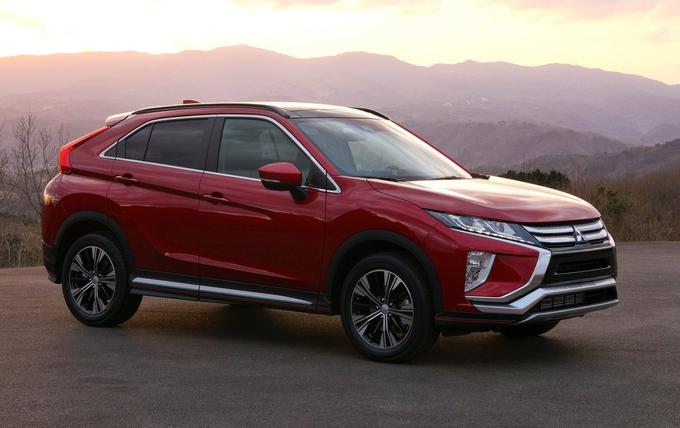 Mitsubishi bo na avtomobilskem salonu v Ženevi predstavil novega športnega terenca eclipse, ki bo po velikosti spadal med modela ASX in outlander. | Foto: Mitsubishi