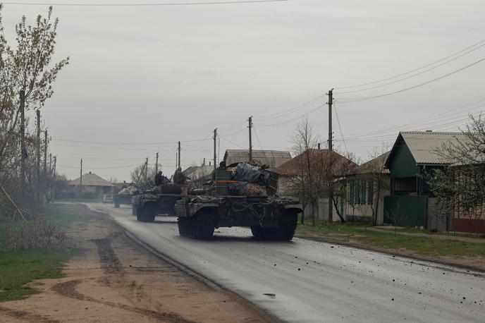 Ruska vojska | Ukrajinec je s pomočjo aplikacije Find My spremljal pot ruskih sil na vzhod.  | Foto Reuters