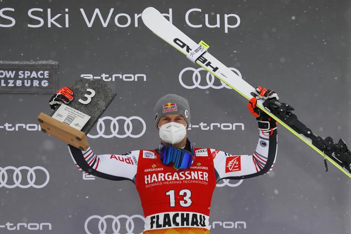 Sebastian Foss-Solevaag | Norvežan Sebastian Foss Solevaag je bil najboljši na nedeljskem slalomu. | Foto Reuters