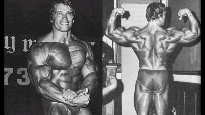 Arnold je bil na tekmovanju Mr. Olympia leta 1973 najverjetneje v življenjski formi.  | Foto: YouTube / Posnetek zaslona