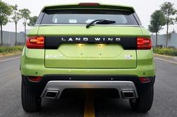 Kitajski LandWind se hvali s kopiranim evoquom, Land Rover jih ne bo tožil
