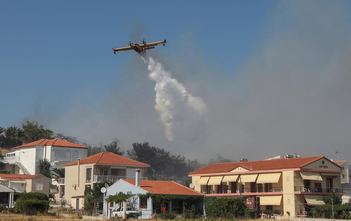 Grčija | V Grčiji so po podatkih gasilske službe v 24 urah zabeležili 141 požarov. | Foto Reuters