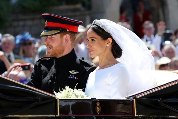 princ Harry, Meghan Markle | Njuna poroka se je zgodila takrat, ko je to videl ves svet: 19. maja 2018. | Foto Reuters