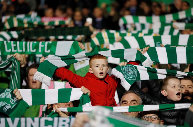 Celtic ima v škotskem prvenstvu po 27. krogu pred največjim tekmecem, Rangersi, osem točk prednosti. | Foto: Reuters