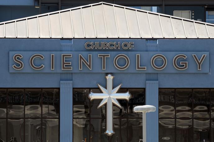 Scientološka cerkev | Scientologi so v Sloveniji svojo cerkev registrirali leta 1995. Na fotografiji stavba Scientološke cerkve v ZDA. | Foto Reuters