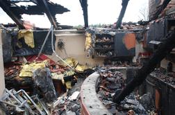 Hud požar v bližini Žalca popolnoma uničil stanovanje #foto