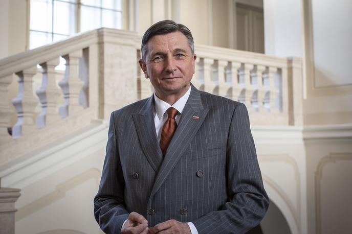 Borut Pahor | Slovenski predsednik Borut Pahor petim slovenskim trenerjem vročil visoka državna odlikovanja. | Foto Bojan Puhek