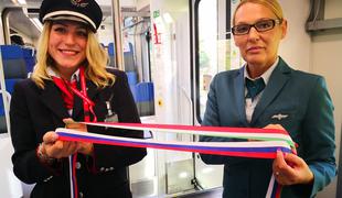 Med Ljubljano in Trstom ponovno zapeljali potniški vlaki #video #foto