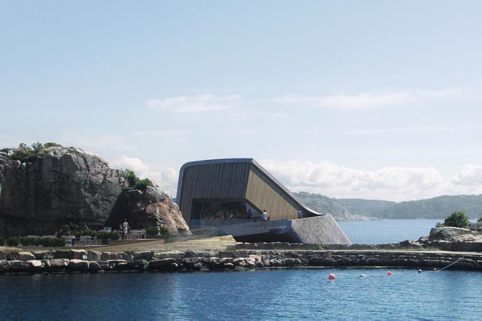 Under, podvodna restavracija, Norveška | Foto Snøhetta