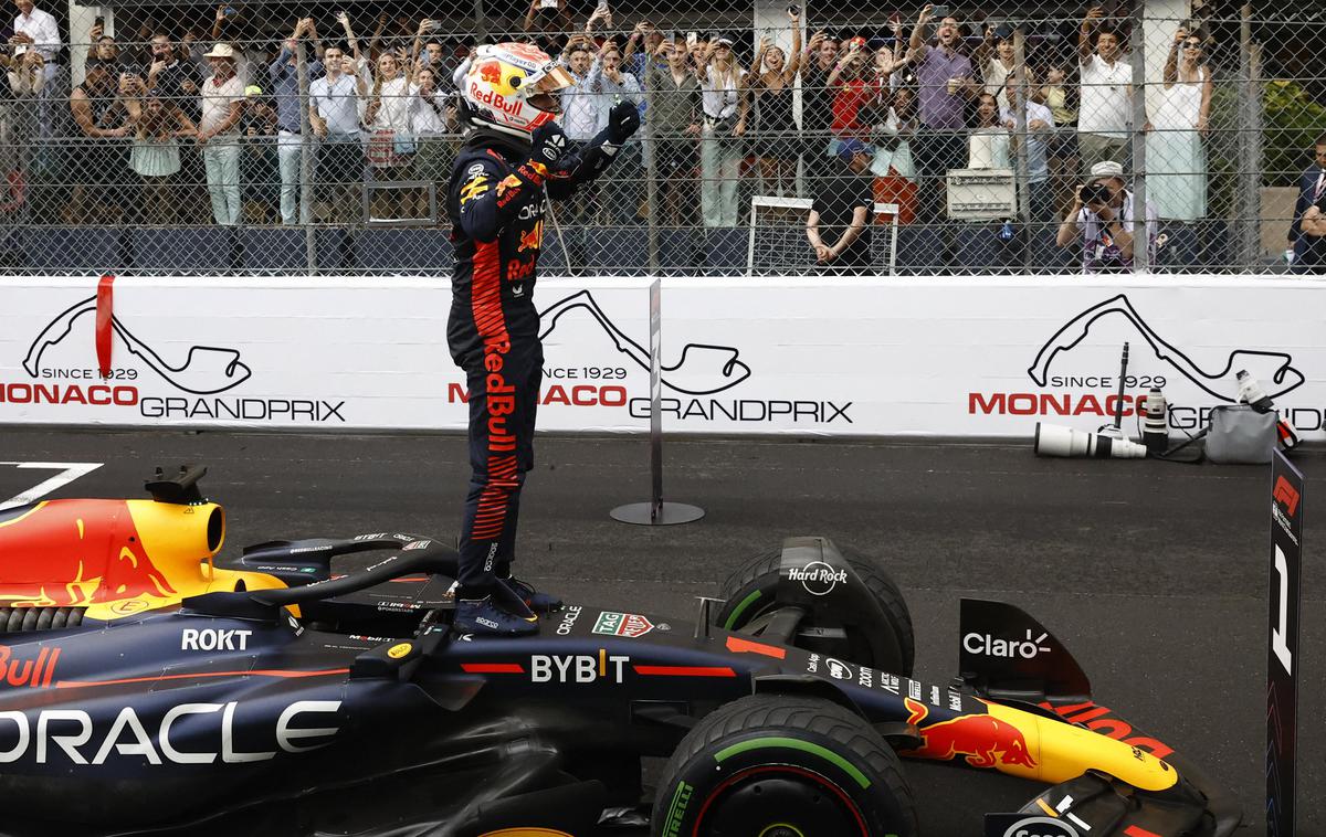 Monako Max Verstappen | Max Verstappen je drugič osvojil najbolj prestižno dirko formule ena. | Foto Reuters