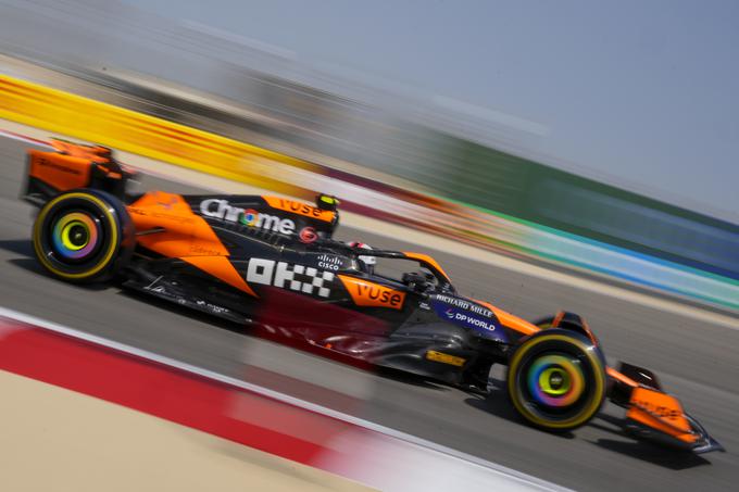 Lando Norris po testiranjih v Bahrajnu ne verjame, da bo McLaren konkurenčen Red Bullu in Ferrariju. | Foto: Guliverimage