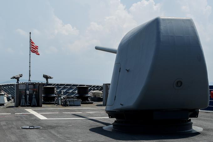 Miro Cerar, ameriška križarka, USS Monterey | Foto: 