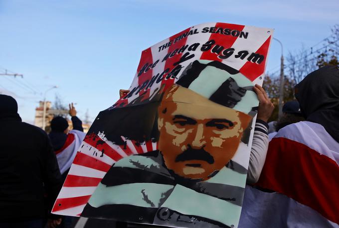 Belorusija, protest | Foto: Reuters