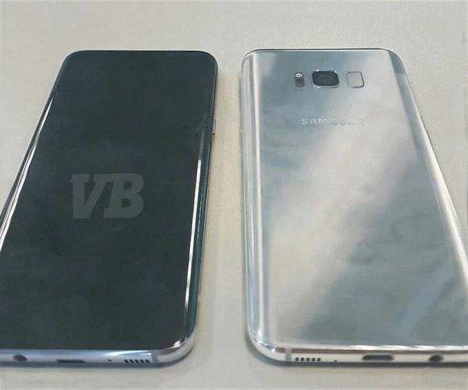 Fotografije prototipa Samsunga Galaxy S8, ki jih je pridobil tehnološki medij VentureBeat, kažejo, da bo sprednja stran pametnega telefona en sam velik zaslon.  |  Foto: VentureBeat | Foto: 