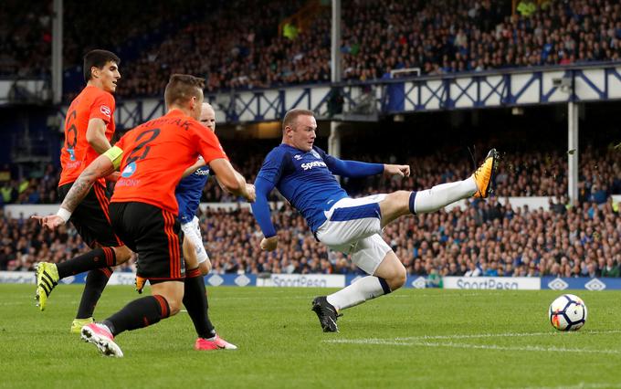 Wayne Rooney in Everton sta izločila slovaškega nasprotnika. | Foto: Reuters