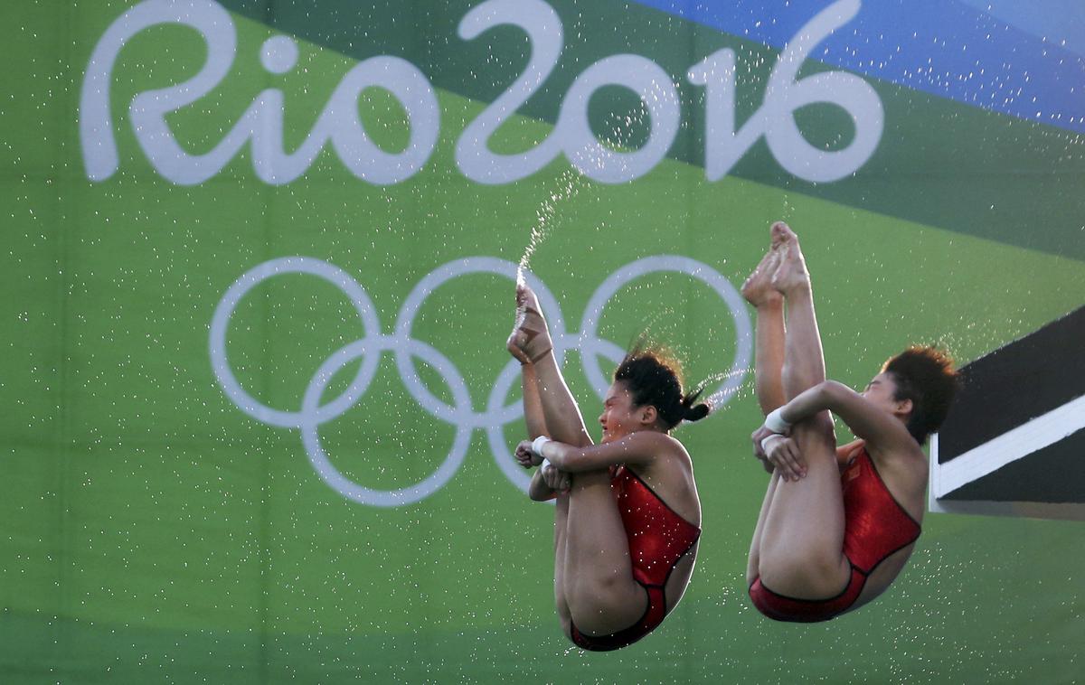 Kitajki skok v vodo | Foto Reuters
