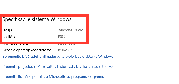 Windows 10 | Foto: Matic Tomšič / Posnetek zaslona