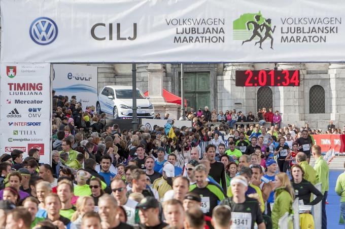 Letos bo po Ljubljani teklo že blizu 25 tisoč tekačev. | Foto: Vid Ponikvar