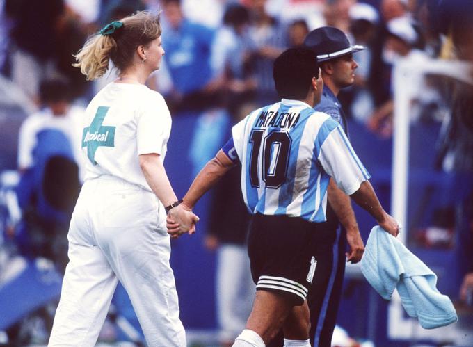 Diego Maradona je odšel na doping kontrolo, potem ... | Foto: 