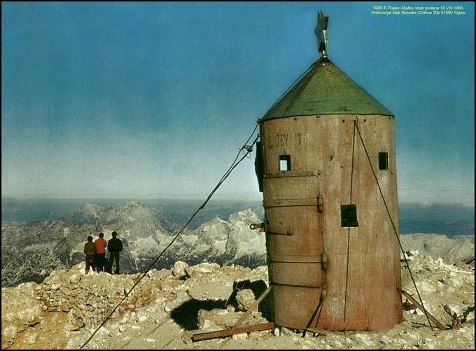 Razglednica Aljaževega stolpa iz leta 1966. | Foto: commons.wikimedia.org