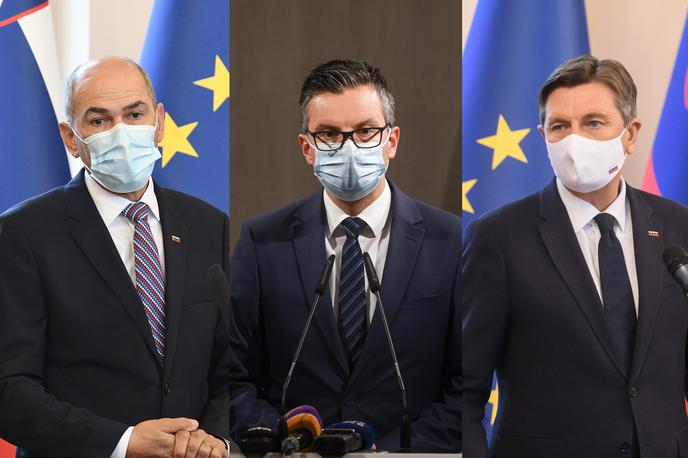 Kolaž | Preverili smo, kateri slovenski politiki se nameravajo cepiti proti bolezni covid-19 in kateri so to pripravljeni storiti javno. | Foto STA