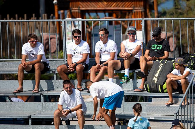 S svojo trenersko ekipo verjame, da lahko veliko pripomorejo k razvoju slovenskega tenisa. | Foto: Sportida