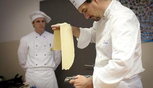 Priprava domačih testenin: na praksi pri mojstru italijanske kuhinje #foto