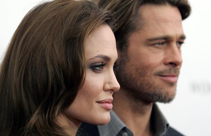 Brad in Angelina sta bila skupaj deset let. | Foto: Reuters