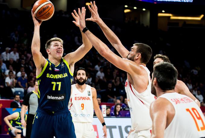 Nedeljska tekma med Španijo in Slovenijo bo precej drugačna kot tista, ki je med drugim zaznamovala EuroBasket 2017. | Foto: Vid Ponikvar