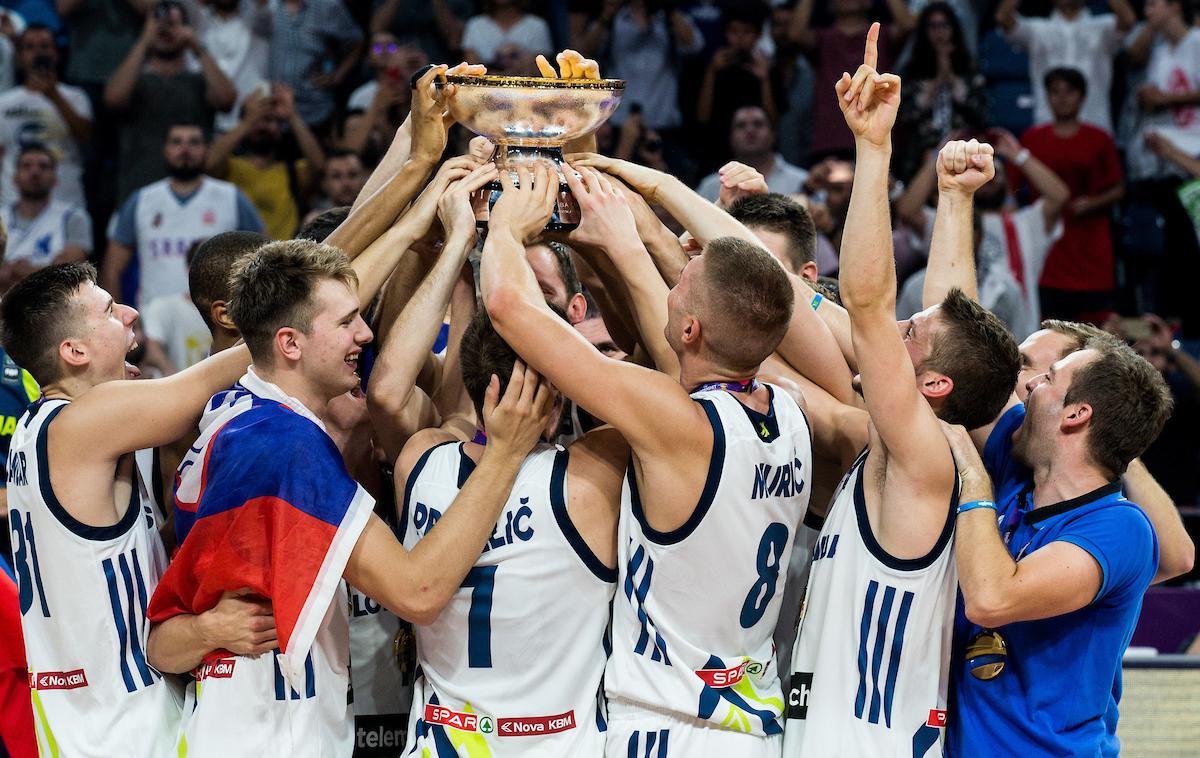 EuroBasket2017 | Evropski prvaki se vračajo. Proti Madžarom, ki so bili evropski prvaki leta 1955. | Foto Vid Ponikvar