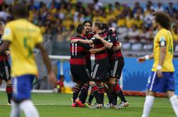 Saj ni res, pa je: Nemci so si privoščili Brazilce s 7:1