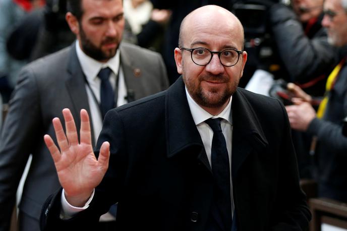 Charles Michele | Belgijski premier Charles Michel je imel na koncu podporo le 52 ot 150 poslancev.  | Foto Reuters