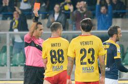 Noro, Benevento tudi po osmem krogu ostaja brez točke