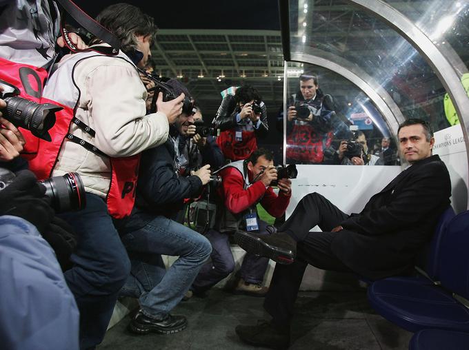 Jose Mourinho je po naslovu evropskega prvaka leta 2004 s Portom postal "The Special One". | Foto: Getty Images