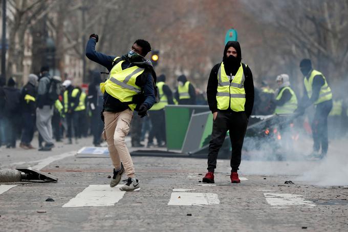 Protesti v Franciji | Foto: Reuters