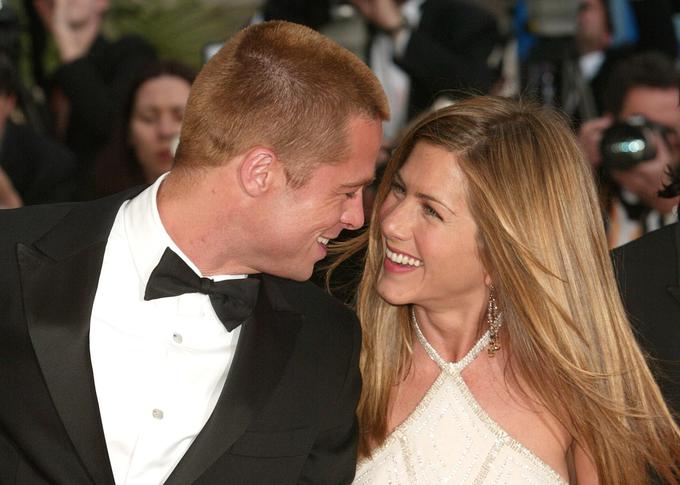 Jennifer in Brad sta bila poročena pet let. | Foto: Getty Images