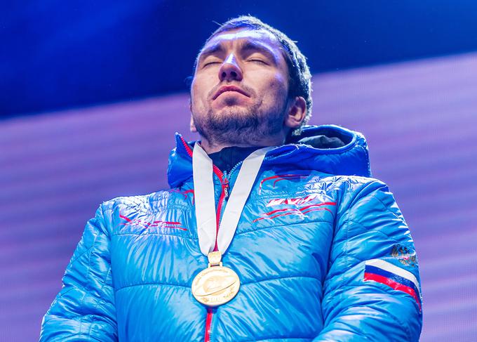Rus je na prvenstvu v Italiji osvojil dve odličji, med drugim tudi zlato v šprintu. | Foto: Sportida